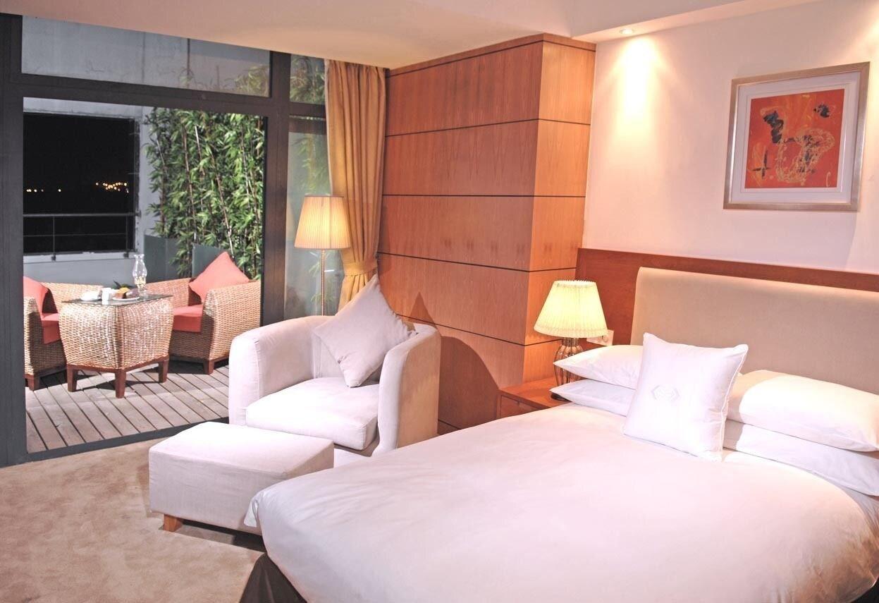 Gloria Plaza Hotel Kangqiao Sanghaj Szoba fotó