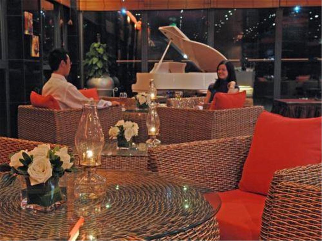 Gloria Plaza Hotel Kangqiao Sanghaj Étterem fotó